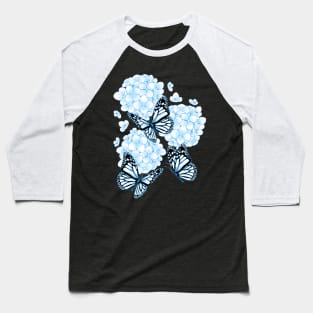 Endless Summer Hydrangea - blue Baseball T-Shirt